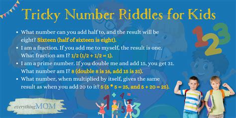 104 Tough Number Riddles for Kids and Adults (With .